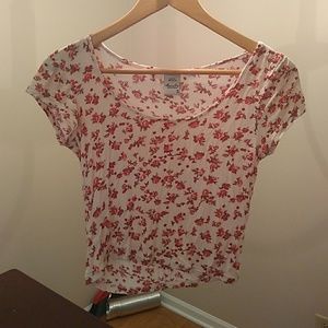 Floral crop top
